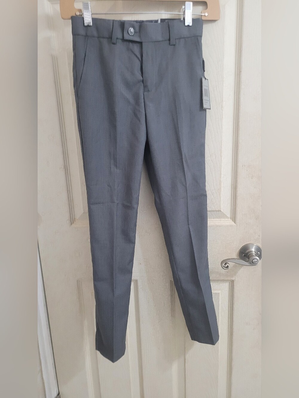 Men's Gray Dress Pants - Classic Tailored Fit